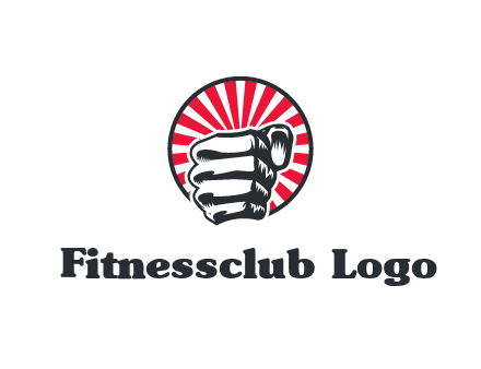 tightly closed fist