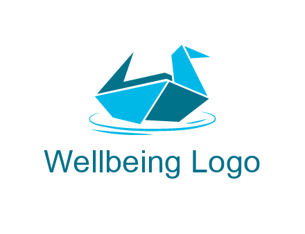 origami paper swan