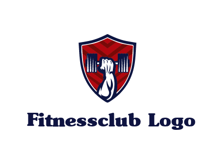 muscular arm holding a dumbbell
