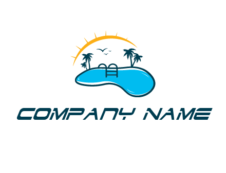 Free Pool Logo Designs - DIY Pool Logo Maker - Designmantic.com