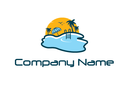 POOL PARTY logo. Free logo maker.