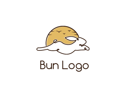 rabbit and sun pet logos