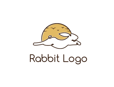 rabbit and sun pet logos