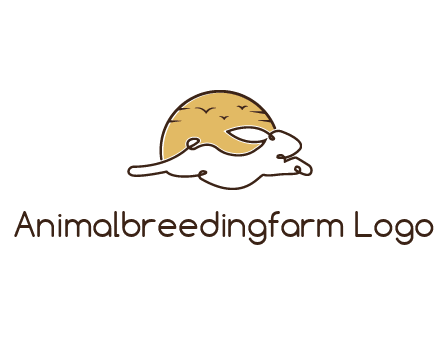 rabbit and sun pet logos