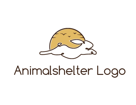 rabbit and sun pet logos