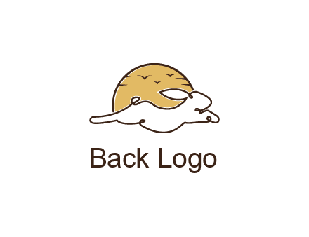 rabbit and sun pet logos