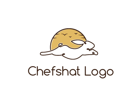 rabbit and sun pet logos