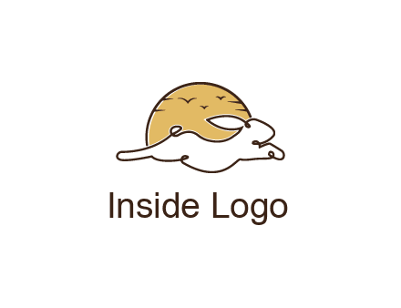 rabbit and sun pet logos