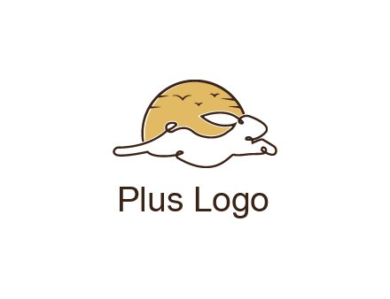 rabbit and sun pet logos