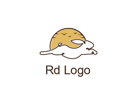 rabbit and sun pet logos