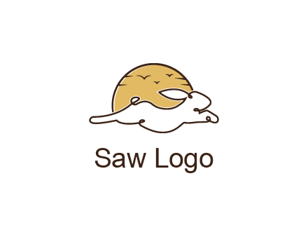 rabbit and sun pet logos