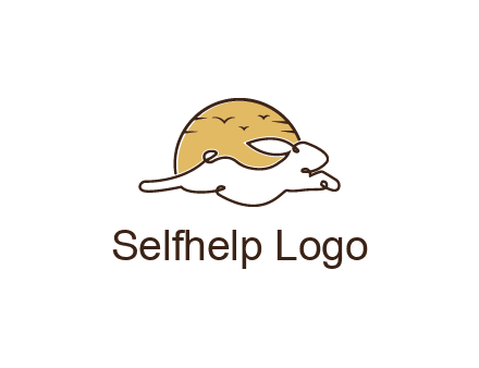 rabbit and sun pet logos