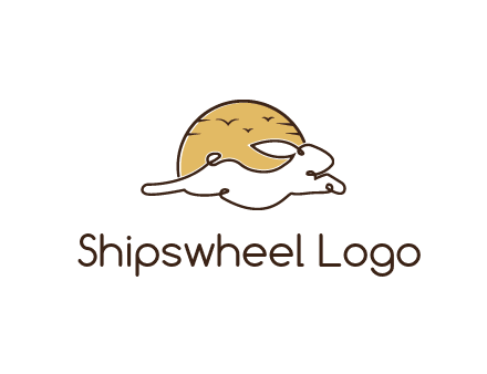 rabbit and sun pet logos