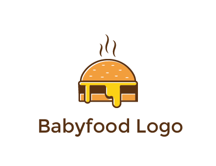 burger with steam and dripping cheese