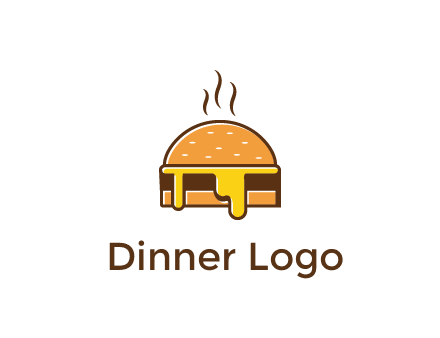burger with steam and dripping cheese