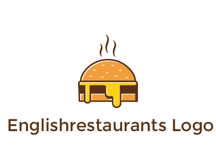 burger with steam and dripping cheese