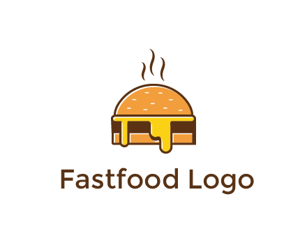 burger with steam and dripping cheese