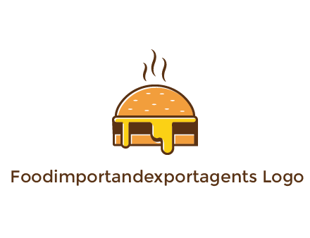 burger with steam and dripping cheese