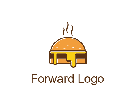 burger with steam and dripping cheese