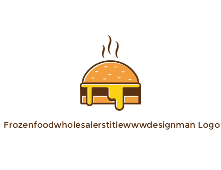 burger with steam and dripping cheese
