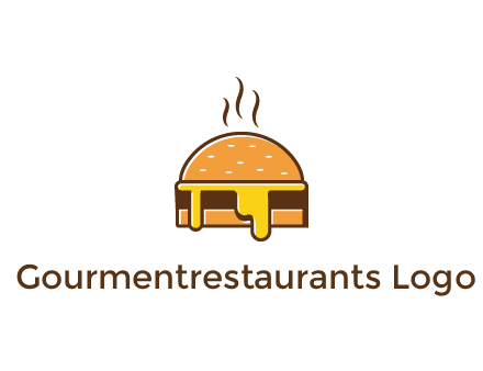 burger with steam and dripping cheese