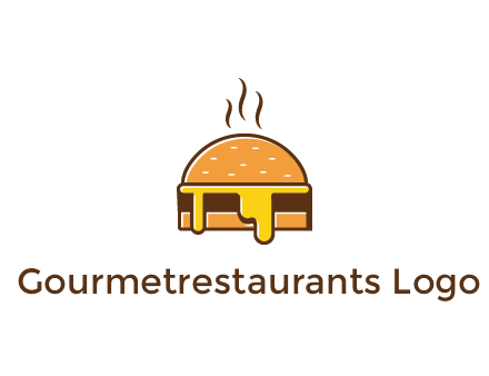 burger with steam and dripping cheese