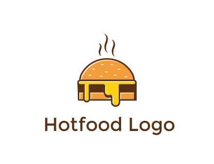 burger with steam and dripping cheese