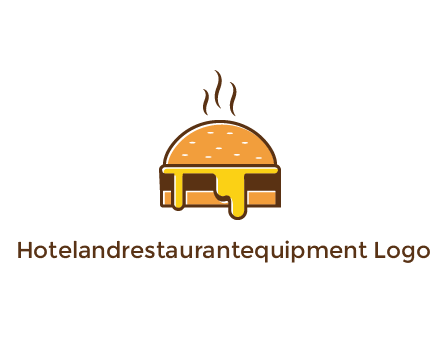 burger with steam and dripping cheese