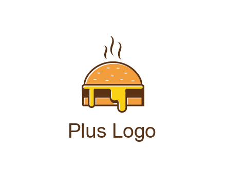 burger with steam and dripping cheese