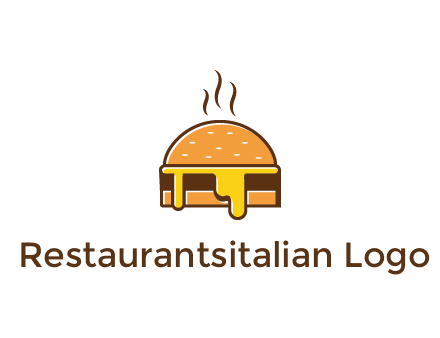 burger with steam and dripping cheese