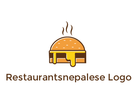 burger with steam and dripping cheese