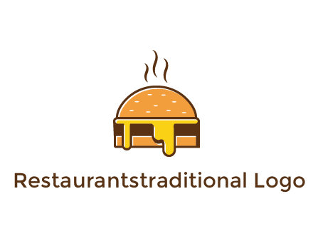 burger with steam and dripping cheese