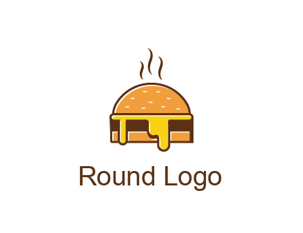 burger with steam and dripping cheese