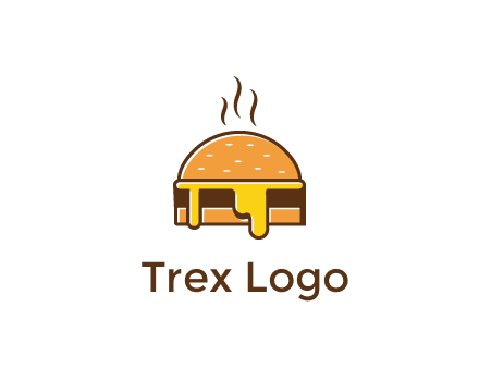burger with steam and dripping cheese