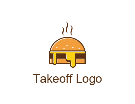 burger with steam and dripping cheese