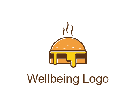 burger with steam and dripping cheese