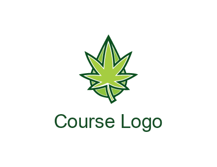 water droplet behind marijuana leaf