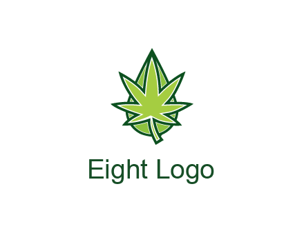 water droplet behind marijuana leaf