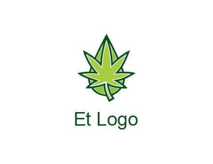 water droplet behind marijuana leaf