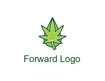 water droplet behind marijuana leaf