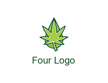 water droplet behind marijuana leaf