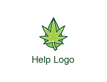 water droplet behind marijuana leaf
