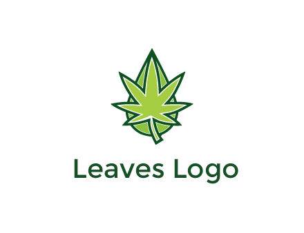 water droplet behind marijuana leaf