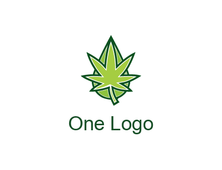 water droplet behind marijuana leaf
