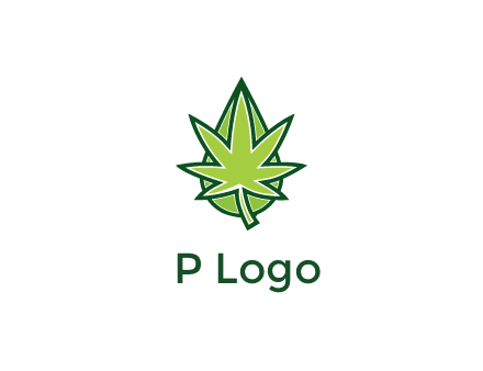 water droplet behind marijuana leaf