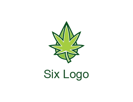 water droplet behind marijuana leaf