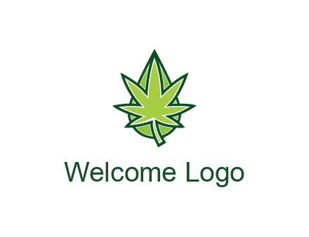 water droplet behind marijuana leaf