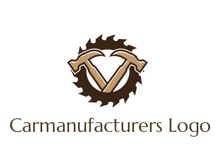 hammers inside saw blade
