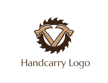 hammers inside saw blade