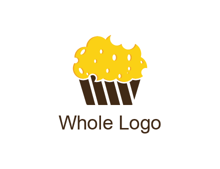 cheese as cupcake frosting 